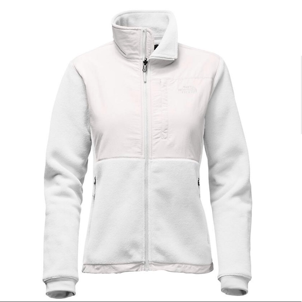 White north face Denali fleece